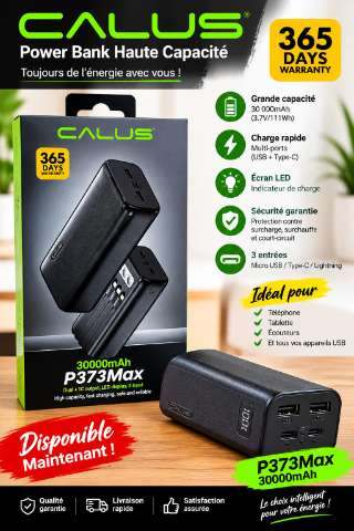 Power Bank Calus de 30000mAh – photo 1